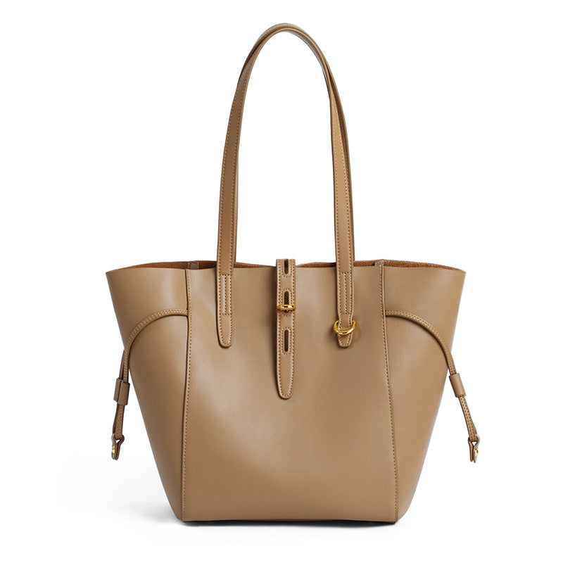 Italian Vintage Genuine Leather Portable Women's Shoulder Bag