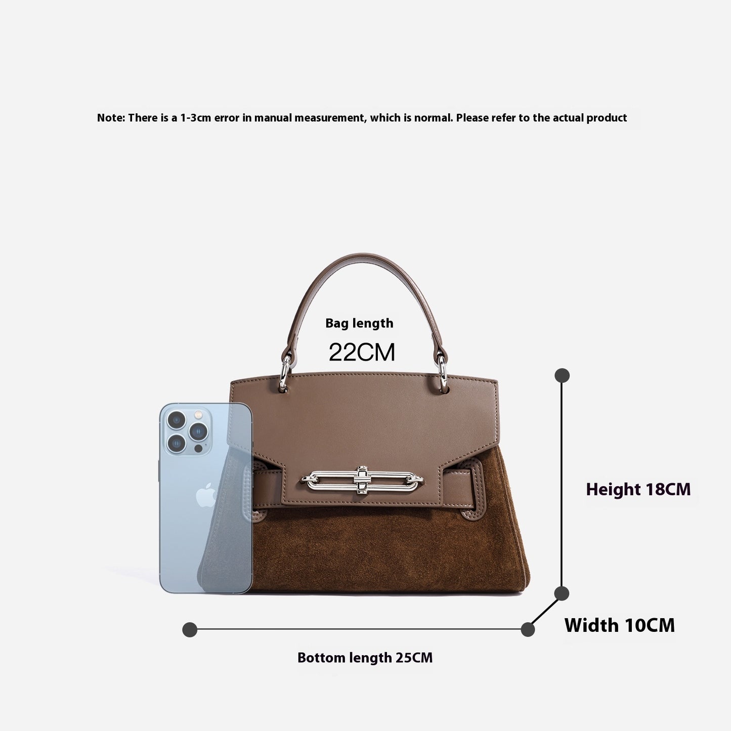 Fashion Italian Vintage Simple Shoulder Messenger Bag Women's Handbag