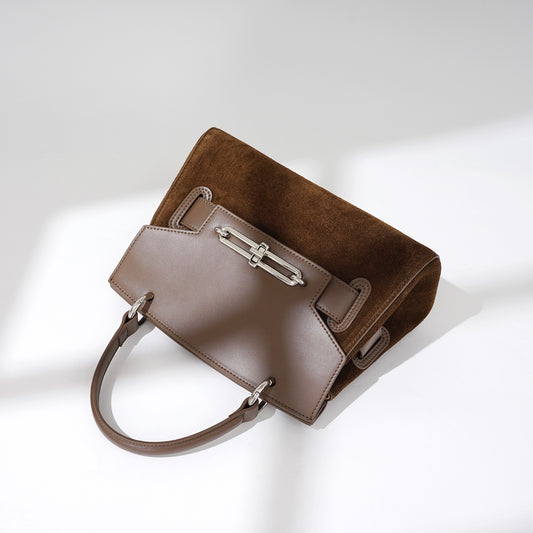 Fashion Italian Vintage Simple Shoulder Messenger Bag Women's Handbag