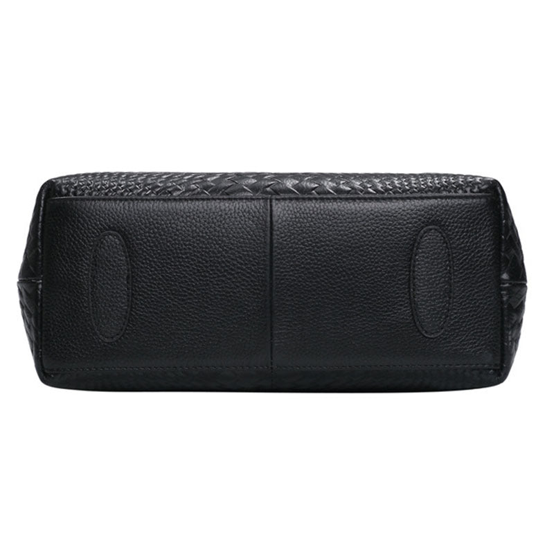 Genuine Italian Leather Women's Woven Bag Crossbody Small Bag Women's Shoulder Messenger Bag