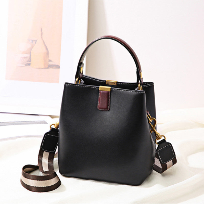 Women's Italian Leather Fashion Large Capacity Portable Shoulder Bag