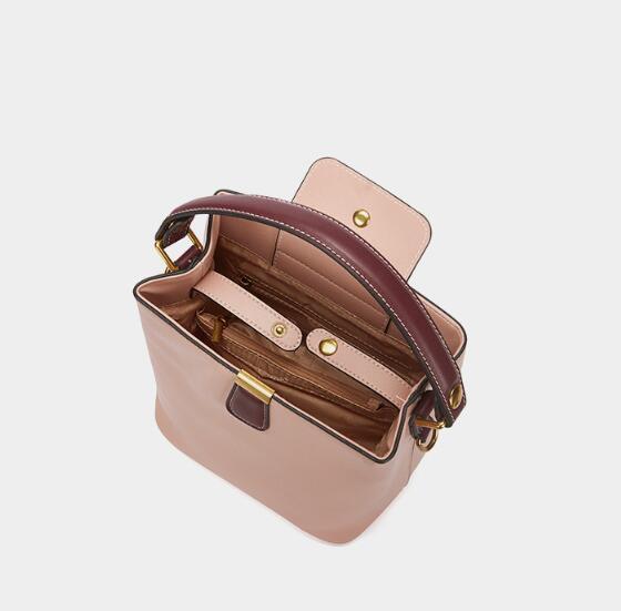 Women's Italian Leather Fashion Large Capacity Portable Shoulder Bag
