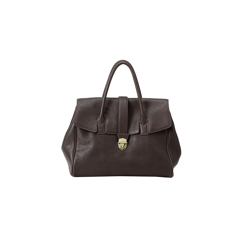 Women's Italian Genuine Leather Retro Large Capacity Vintage